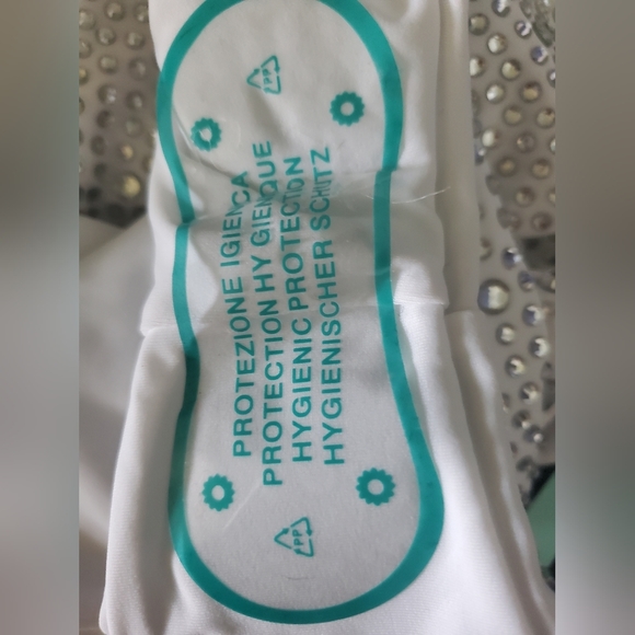 Rhinestone Drip Wrap One Piece Swimsuits 1x - Picture 8 of 8